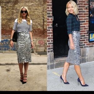 Custom Made Sequin Skirt